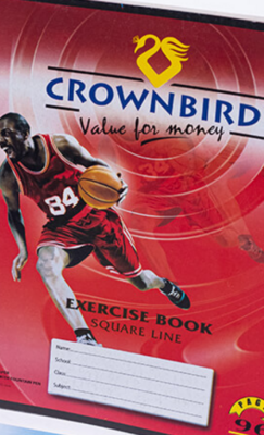 Kasuku Crownbird Exercise Book A4 96 Pages S/L - 6PCS Pack