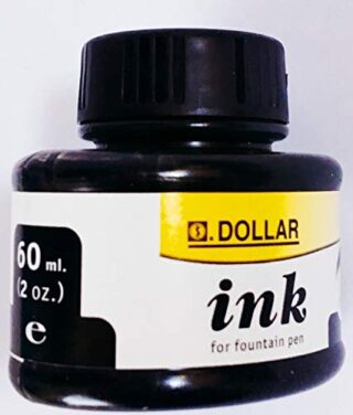 Dollar Fountain Pen Ink Black 60ml