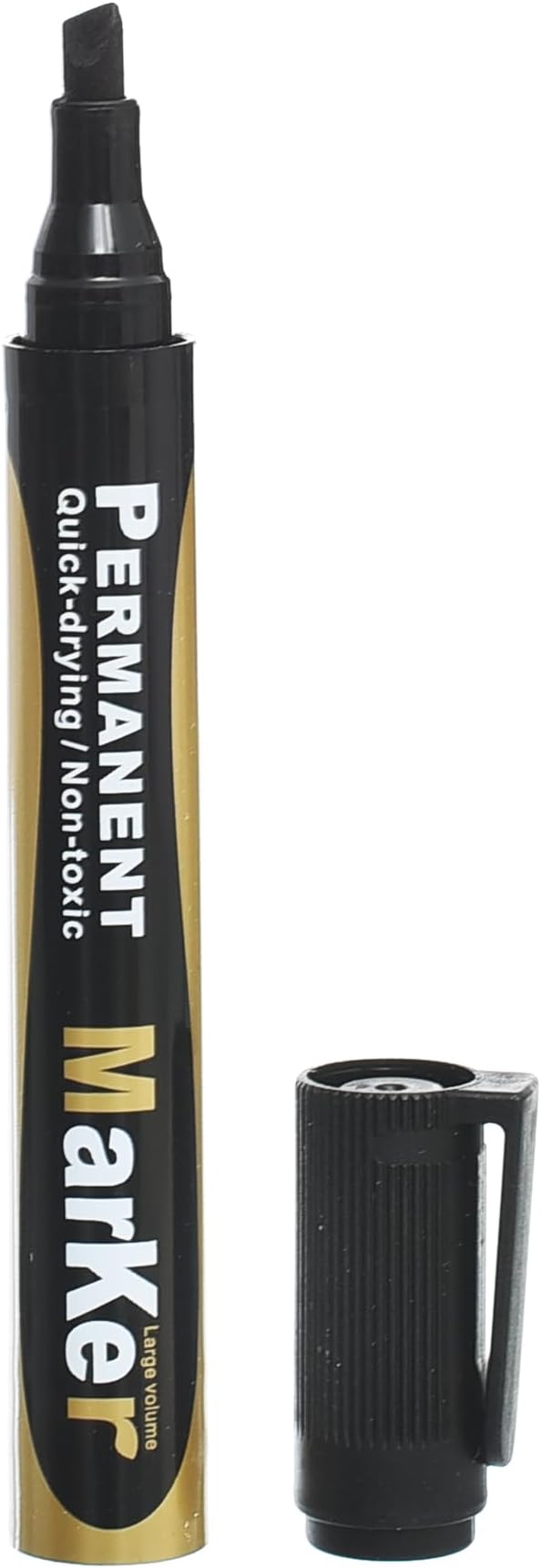 Touch Love TL-903 High Quality Permanent Marker -Quick drying nip 2-3mm Pack of 12pcs Black ink For Office,School - Black - Image 4