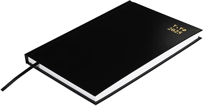 2025 A5 Diary, Hard Cover Vinyl