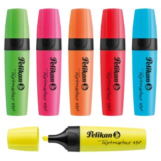 PELIKAN:HIGHLIGHTER ASSORTED COLORS 1PC