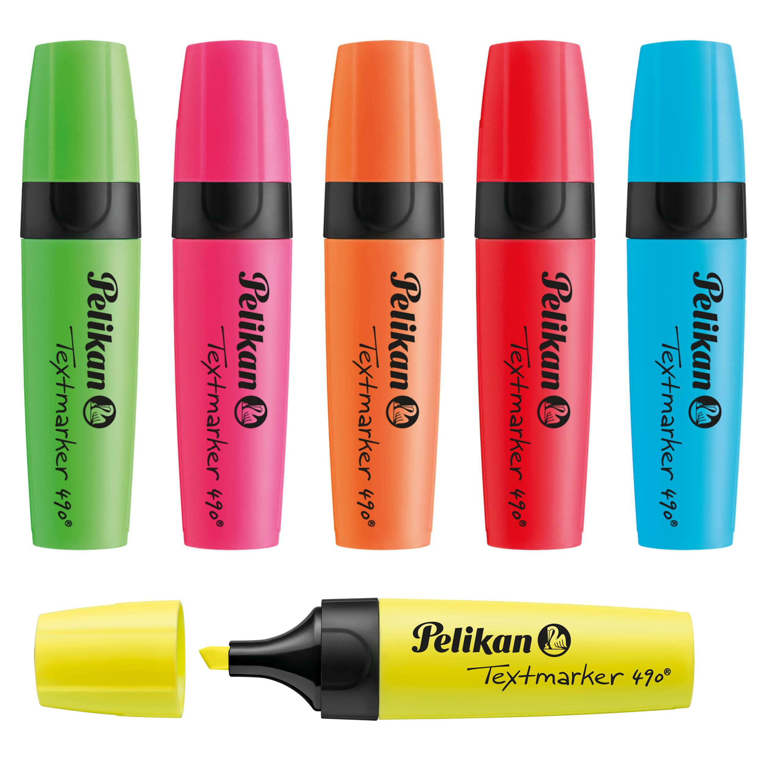 PELIKAN:HIGHLIGHTER ASSORTED COLORS 1PC
