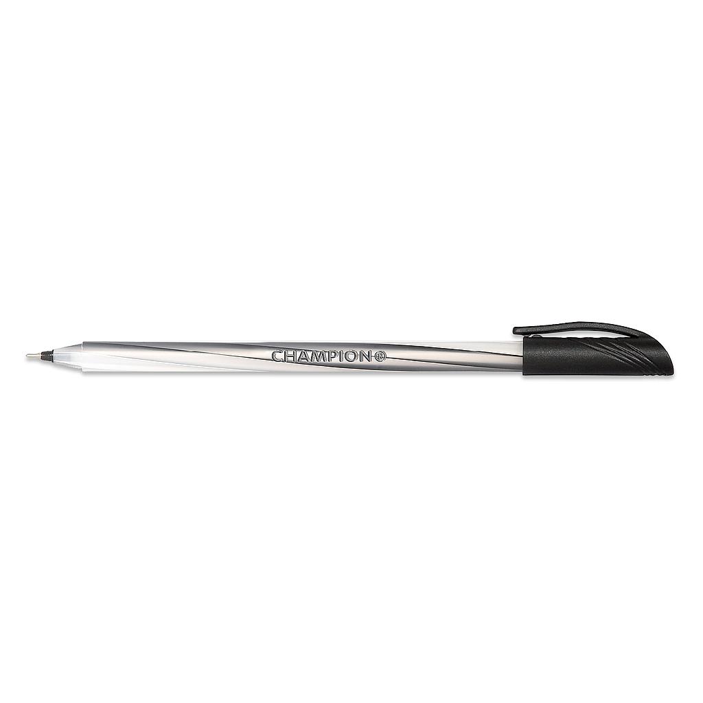 CHAMPION BIRO PEN BLACK 1pc
