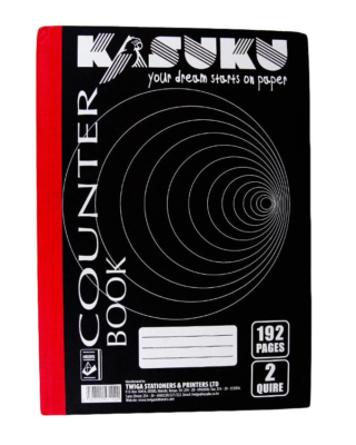 Kasuku Counter Book 2 Quire A4