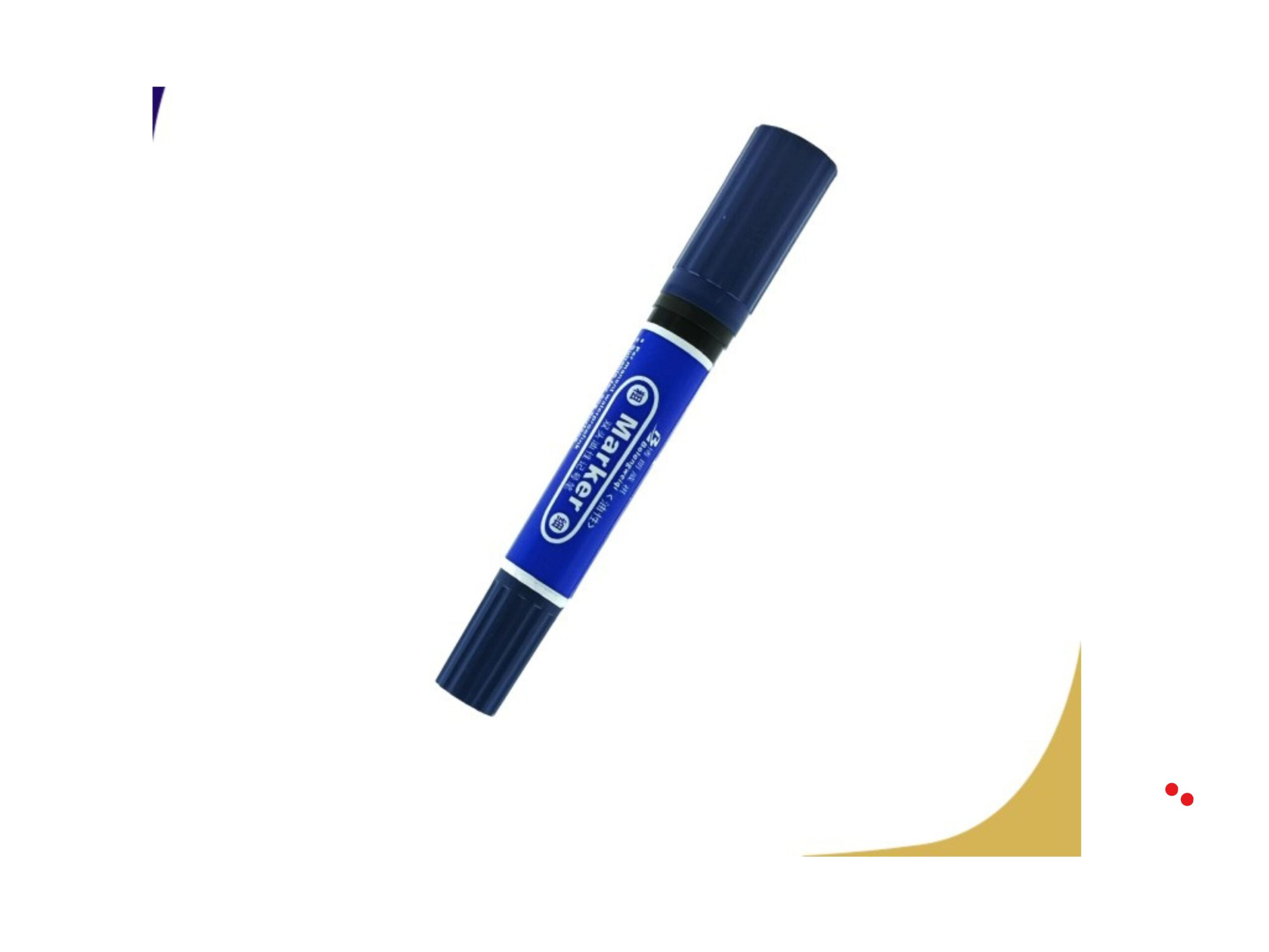 China Permanent Marker Blue ( 1 pcs )