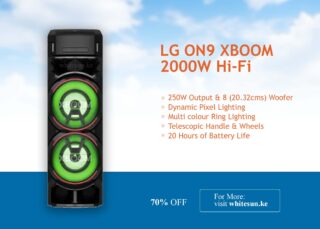 LG ON9 XBOOM 2000W Hi-Fi, Super Bass Boost