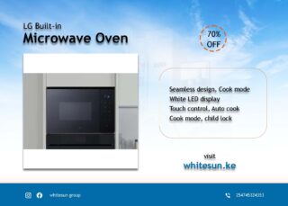 LG Built-in Microwave Oven | Touch Control| Stainless Steel |White Led Display | 8 Auto-cook Recipes |