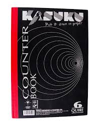 KASUKU COUNTER BOOK A4 6 QUIRE - Image 3