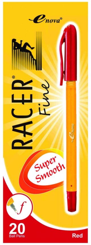 Racer Fine Point Pen Red 20pcs