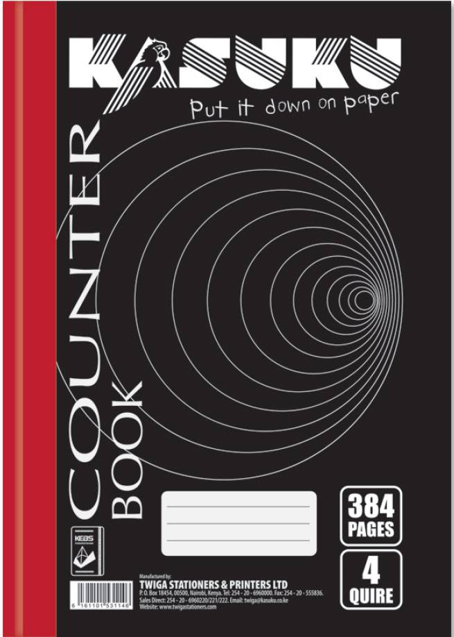 Kasuku counter book A4 4Q pc