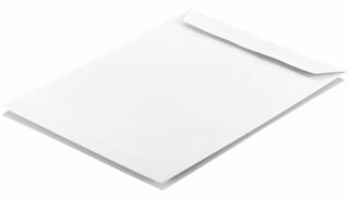C4 white envelope gazelle peal and seal 50 pcs