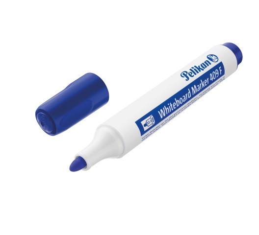 Pelikan Whiteboard Marker 742 Blue with chisel wick 10 pcs - Image 4