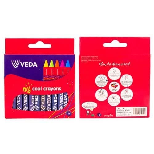 Veda 12pcs Crayons - Image 2