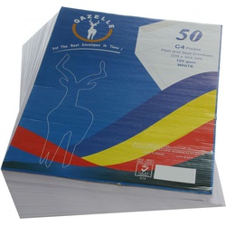 Envelopes White C4 Size Peal And Seal 50s - Image 4