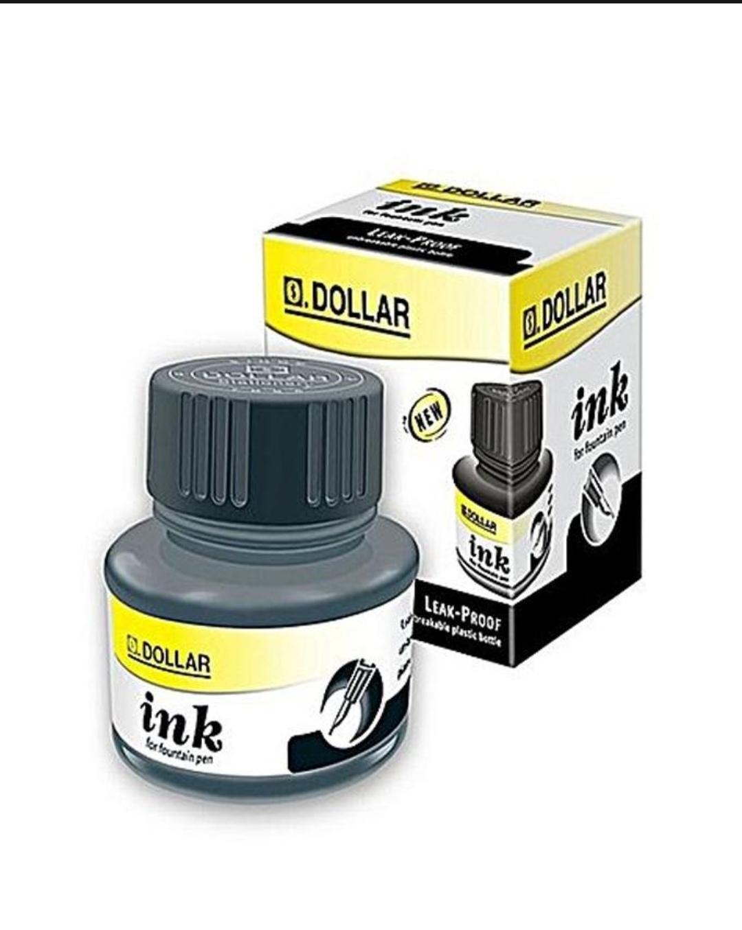 Dollar Fountain Pen Ink Black 60ml - Image 3