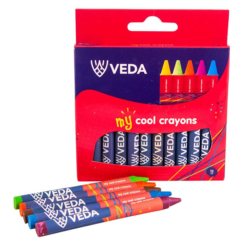 Veda 12pcs Crayons