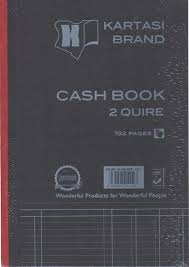 Cash Book A4 2 Quire