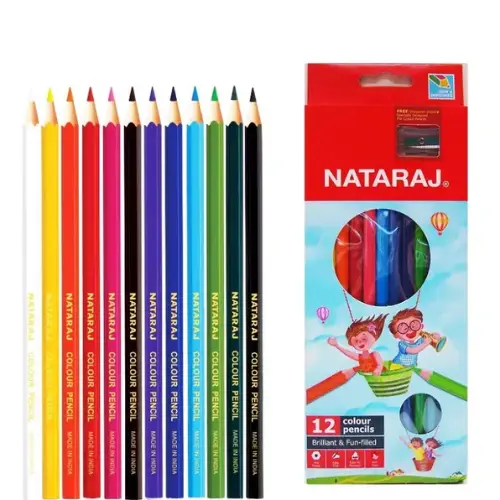 Nataraj Colour Pencils Full Size 12 Colour