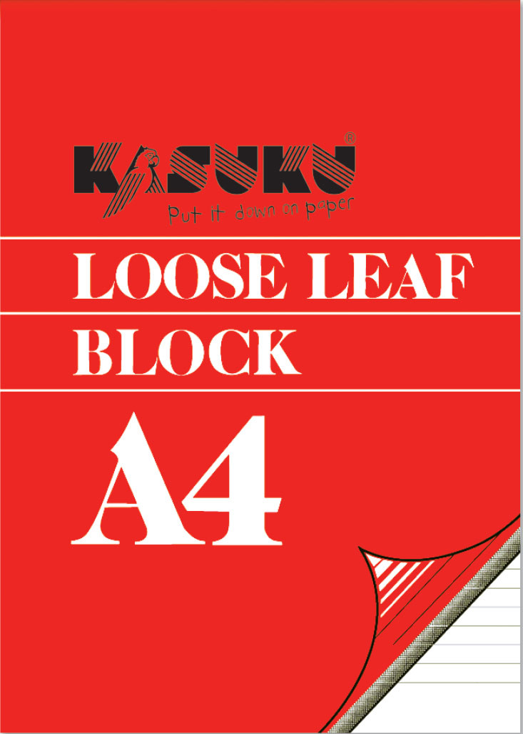Kasuku Loose Leaf Pad Ruled