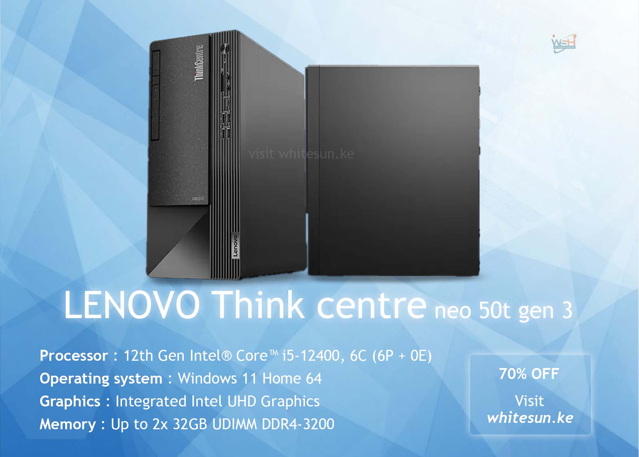 LENOVO Think centre neo 50t gen 3