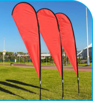 Teardrop Banner