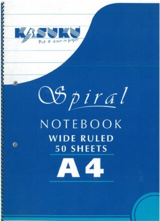 Spiral Notebook A4 Kasuku