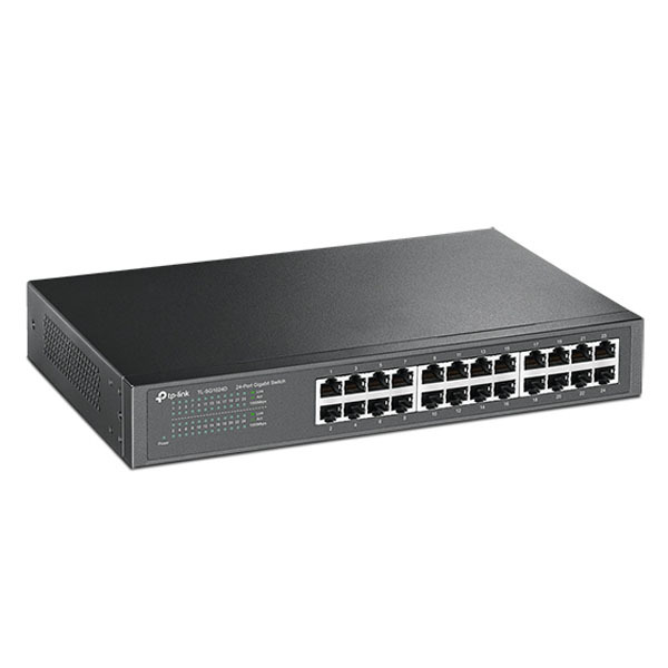 TP-Link 24-Port 10/100/1000Mbps Gigabit Desktop Rackmount Switch – TL-SG1024D