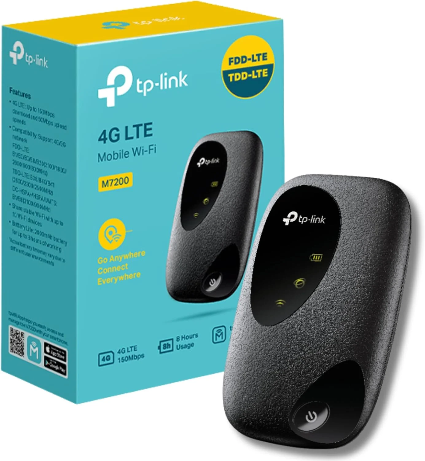 TP-Link 4G LTE Mobile Wi-Fi – TL-M7200
