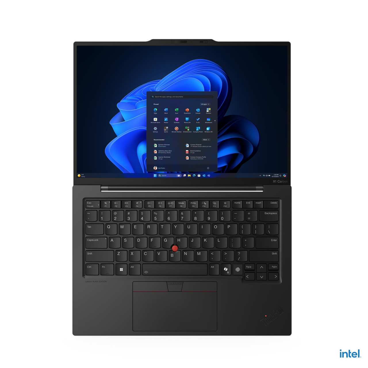 Lenovo ThinkPad X1 Carbon Gen 13 Laptop, Intel Core Ultra 7 255U Processor, 16GB RAM, 512GB SSD, 14" WUXGA Display, Windows 11 Pro, Backlit English & Arabic Keyboard, 3 Year Warranty | 21NX001UGR - Image 4