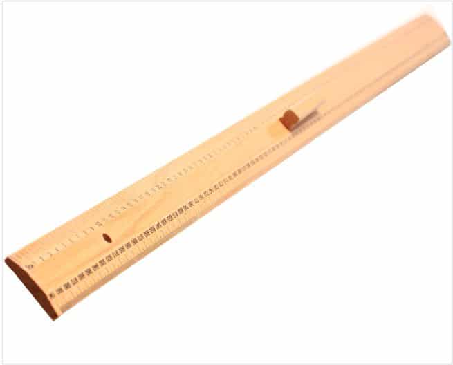 Wooden Black Board Ruler - Image 2