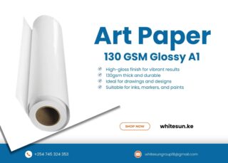 Art Paper 130 GSM Glossy A1
