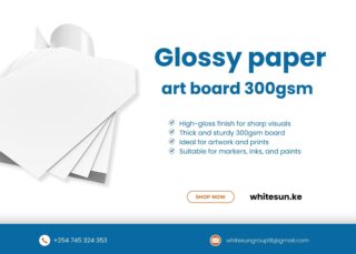 Glossy paper art board 300gsm