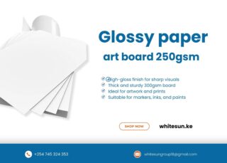 Glossy paper art board 250gsm