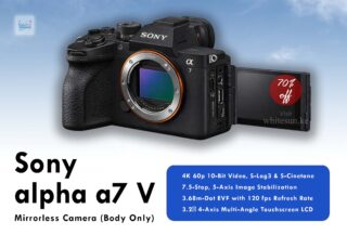 Sony alpha a7 V Mirrorless Camera (Body)