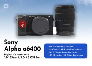 Sony Alpha a6400 Mirrorless Digital Camera with 18-135mm f/3.5-5.6 OSS Lens