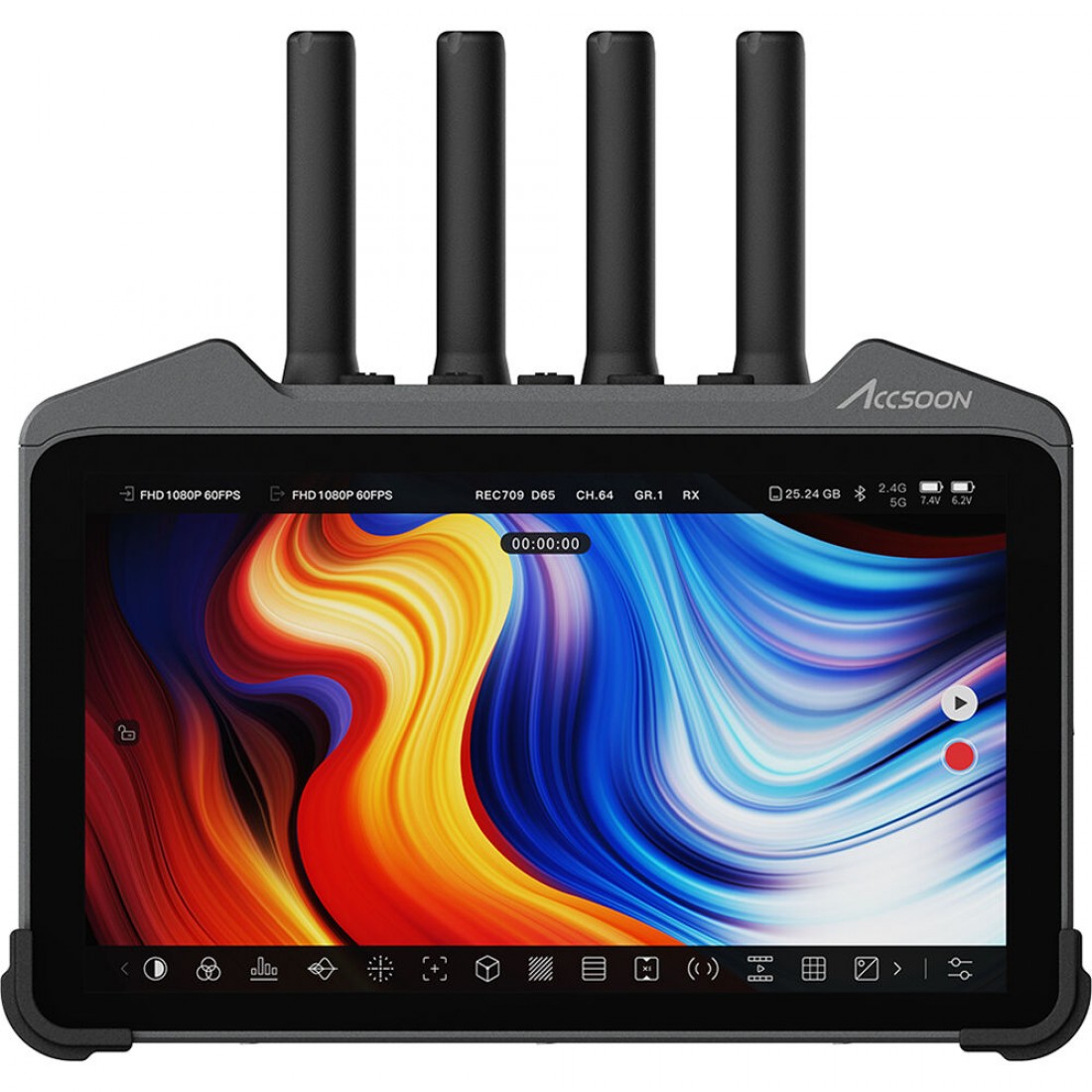 Accsoon CineView M7 Pro 7" Recording Monitor with Wireless Transmitter/Receiver - Image 4