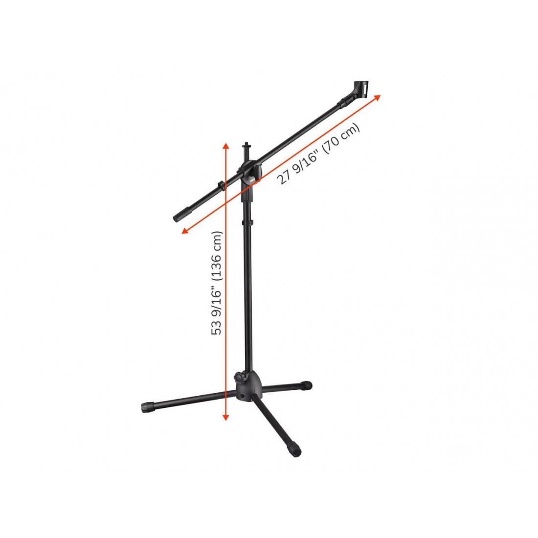 1.4m Audio Stand with Boom Attachment - Image 4