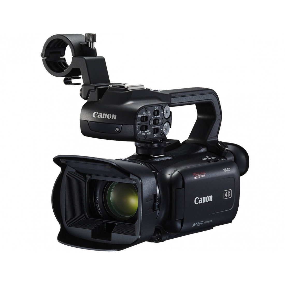 Canon XA40 4K UHD Professional Camcorder with 20x Optical Zoom Lens - Image 2