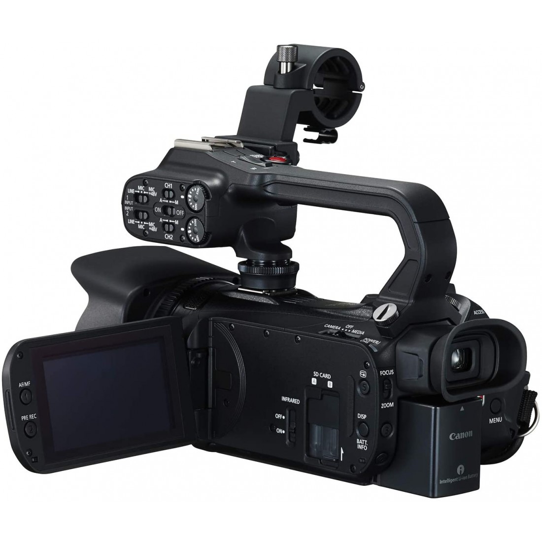 Canon XA40 4K UHD Professional Camcorder with 20x Optical Zoom Lens - Image 4