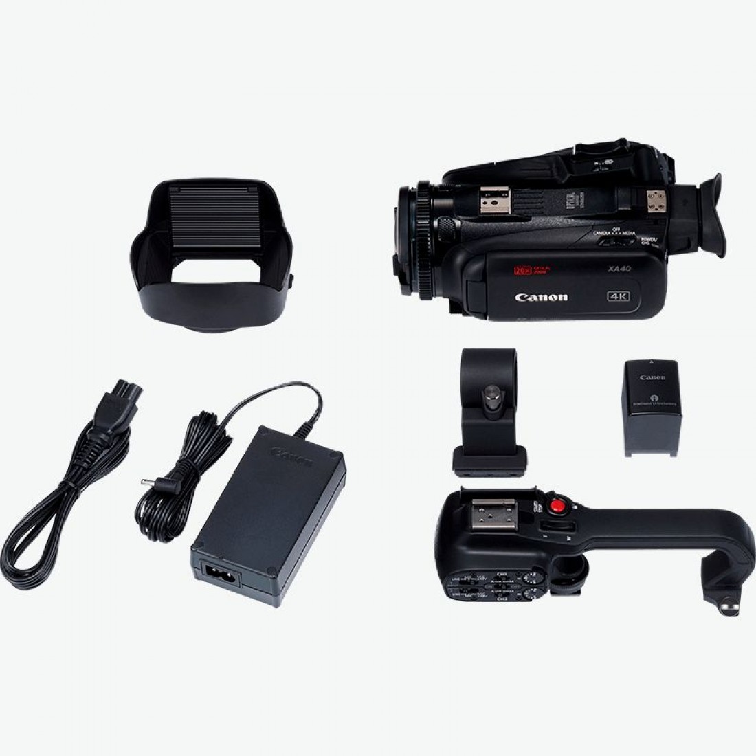 Canon XA40 4K UHD Professional Camcorder with 20x Optical Zoom Lens - Image 5