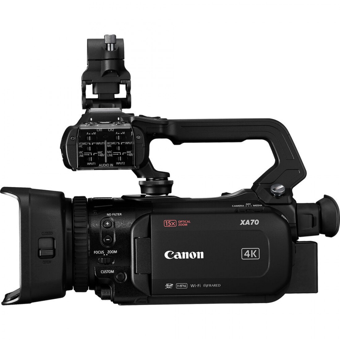 Canon XA70 UHD 4K30 Camcorder with Dual-Pixel Autofocus - Image 3