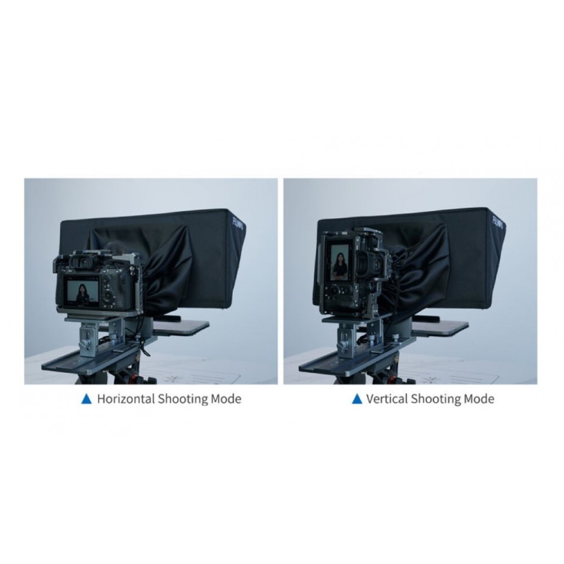 FEELWORLD TP16 16" Portable Teleprompter for Tablets & DSLR Cameras - Image 5