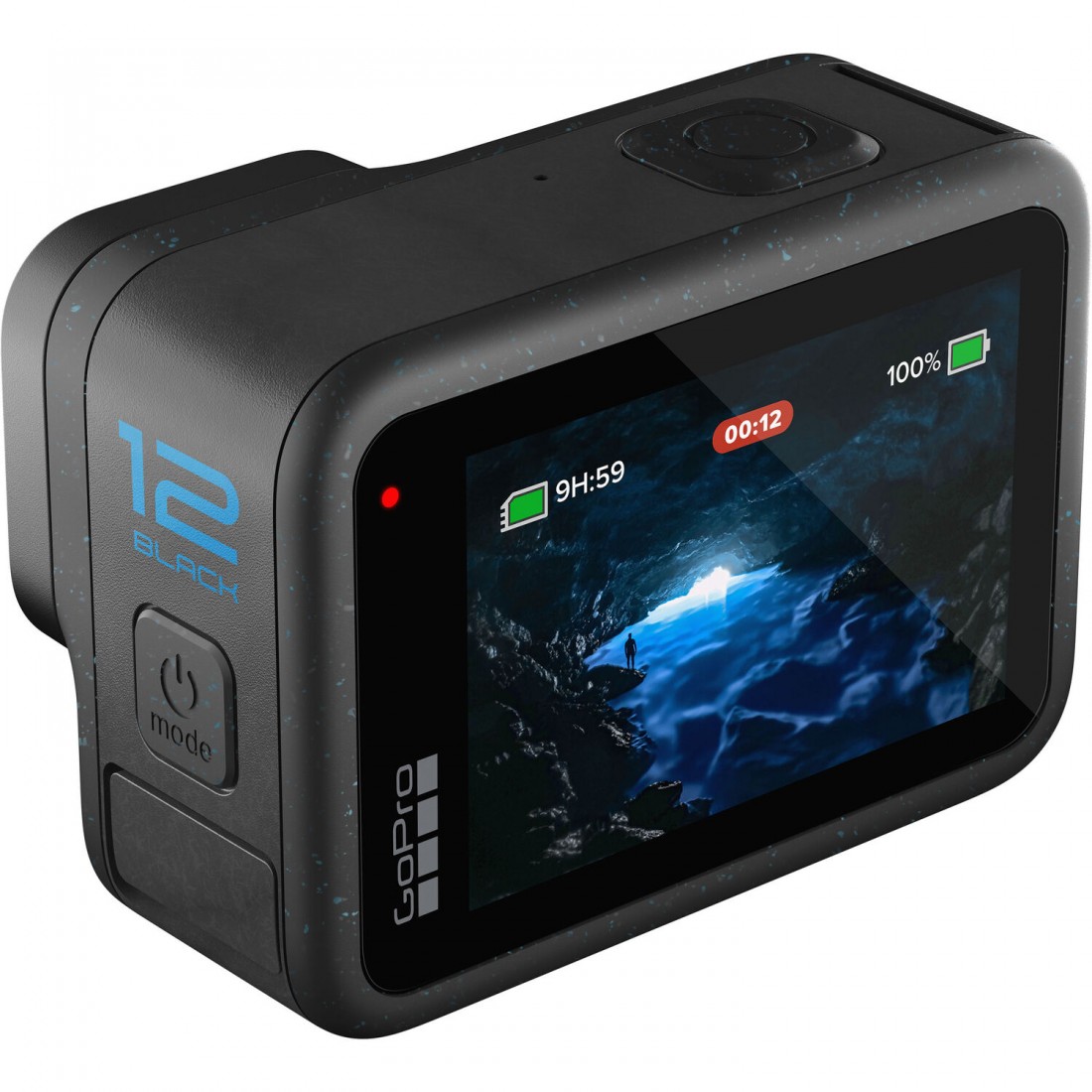 GoPro HERO 12 Waterproof Action Camera - Black - Image 2