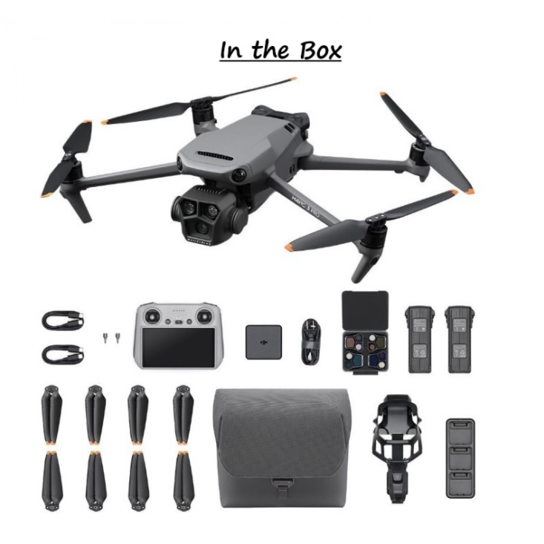DJI Mavic 3 Pro Drone with Fly More Combo & DJI RC - Image 7