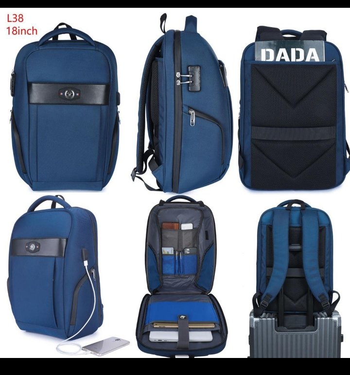 153# Whitesun Orthopedic Anti-Theft business bag for men and women/laptop bag - Image 3