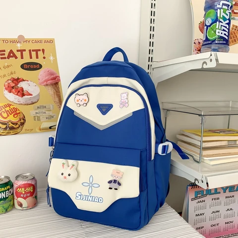 225# Whitesun Korean design school bag laptop bag school bag business bag for men and women teenagers bag picnic bag