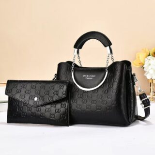 063# Whitesun Cozy clutch Mini Top handle 2in1 ladies handbag Sling bag for women teens youth birthday gift black color secret santa gift idea for wife mom sister auntie girlfriend cousin colleagues