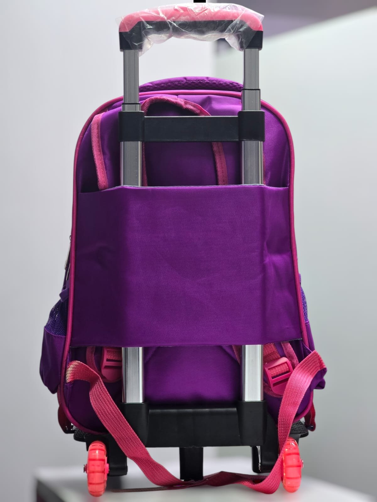 179# Whitesun Butterfly pink girls school trolley bag with wheels birthday gift for girls daughter niece friend - Image 4