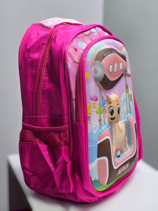 214# Whitesun Hello alpaca small pink kindergarten girls school bag 2years to 4years