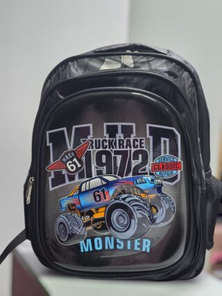 236# Whitesun Monster truck black large capacity boys school bag quality primary school bag for boys birthday gift for son nephew cousin Copy Copy Copy